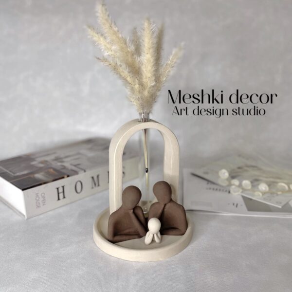 ست رومیزی مینیمال مدل خانواده