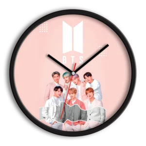 ساعت دیواری و رومیزی طرح بی تی اس