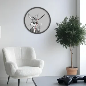 ساعت دیواری و رومیزی طرح باگز بانی