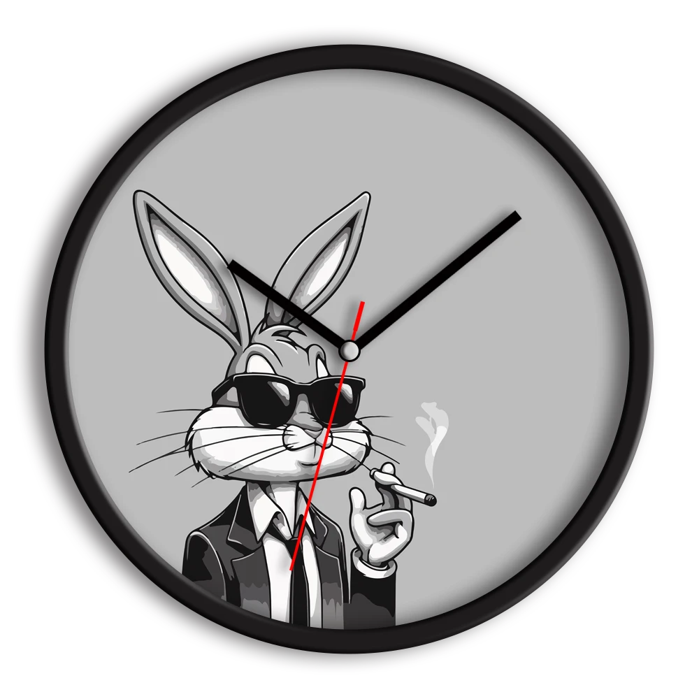 ساعت دیواری و رومیزی طرح باگز بانی