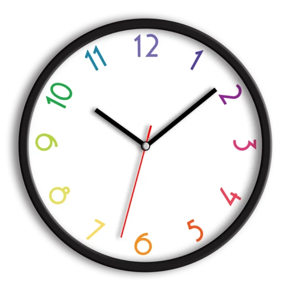 ساعت دیواری و رومیزی طرح مینیمال کودکانه