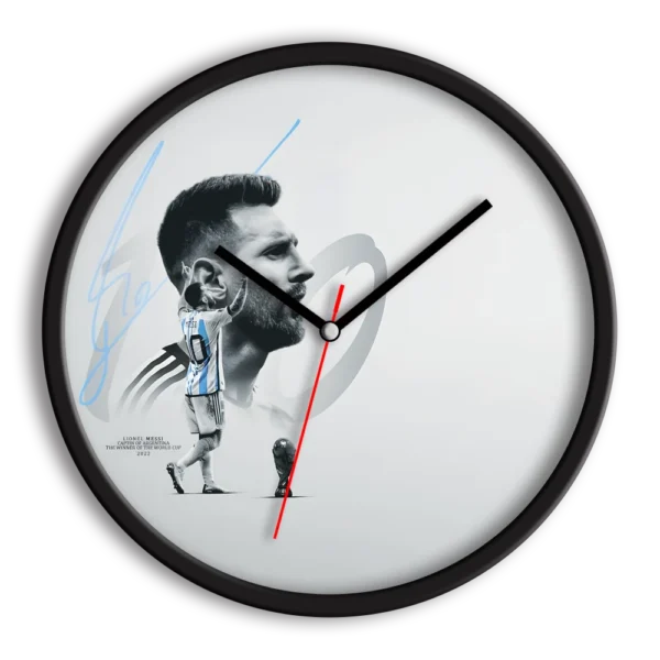 ساعت دیواری - رومیزی طرح لیونل مسی