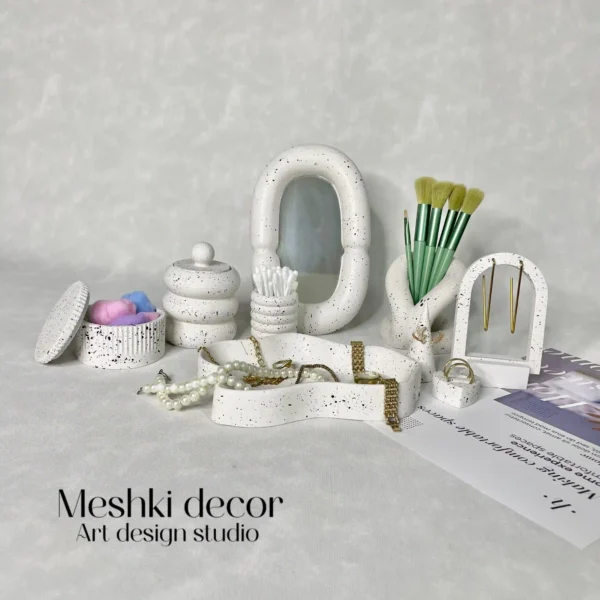 ست جا براش و جا جواهری پینترستی مدل دلبر  