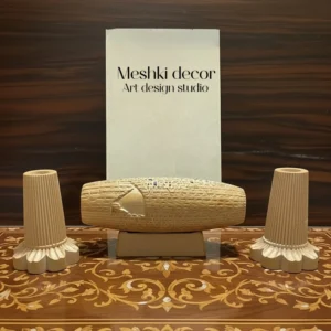 ست آینه و شمعدان کلاسیک مدل منشور کوروش