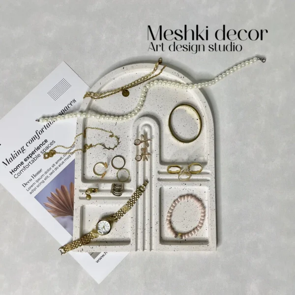 سینی جا جواهری و جا اکسسوری مدل مازراتی  