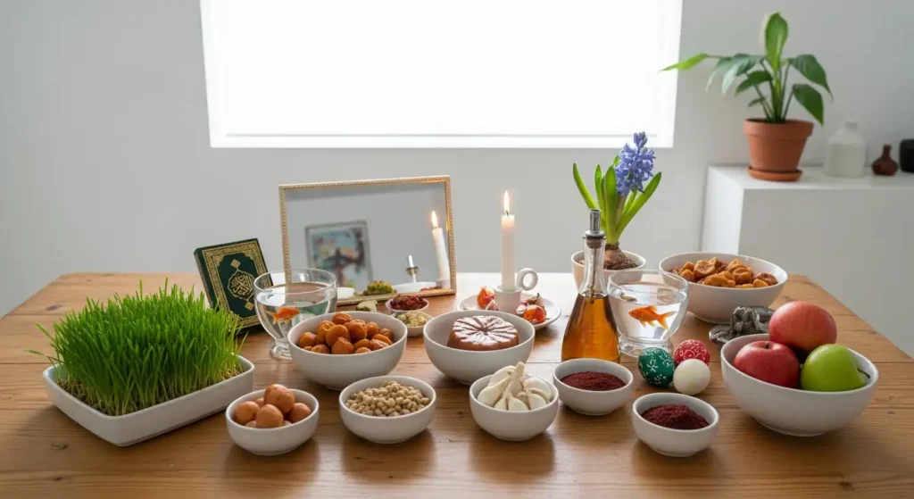 ۵ ایده چیدمان هفت‌سین ساده و کم‌هزینه