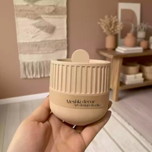 شات شمع لیوانی سنگ مصنوعی