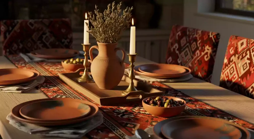  ایده‌های دکوراسیون رومیزی شیک برای منزل مدرن