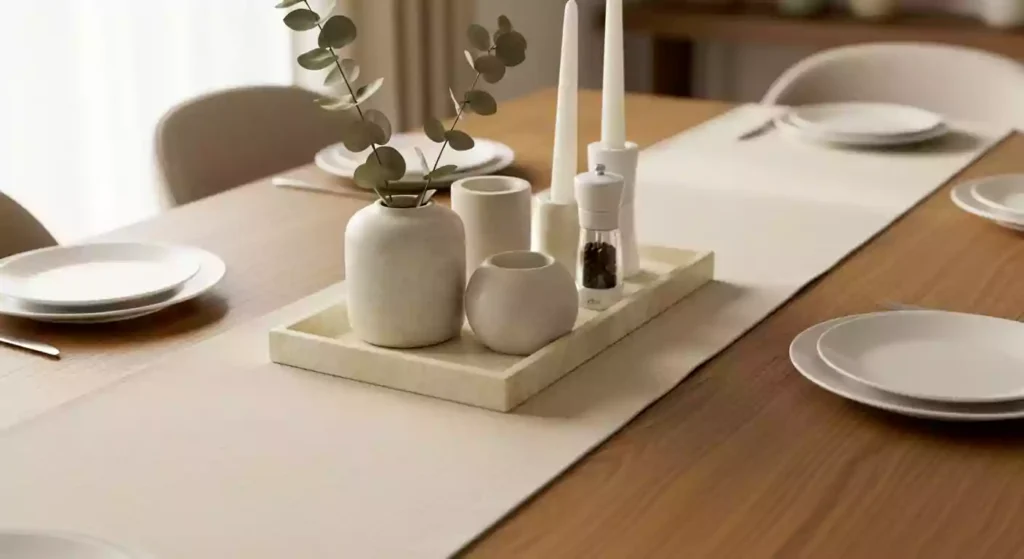 ایده‌های دکوراسیون رومیزی شیک برای منزل مدرن