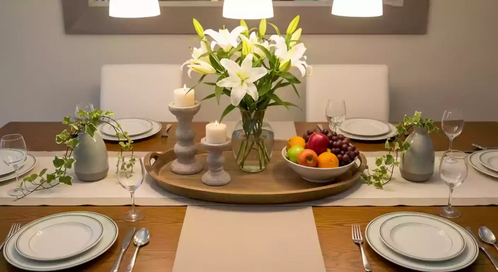 ایده‌های دکوراسیون رومیزی شیک برای منزل مدرن