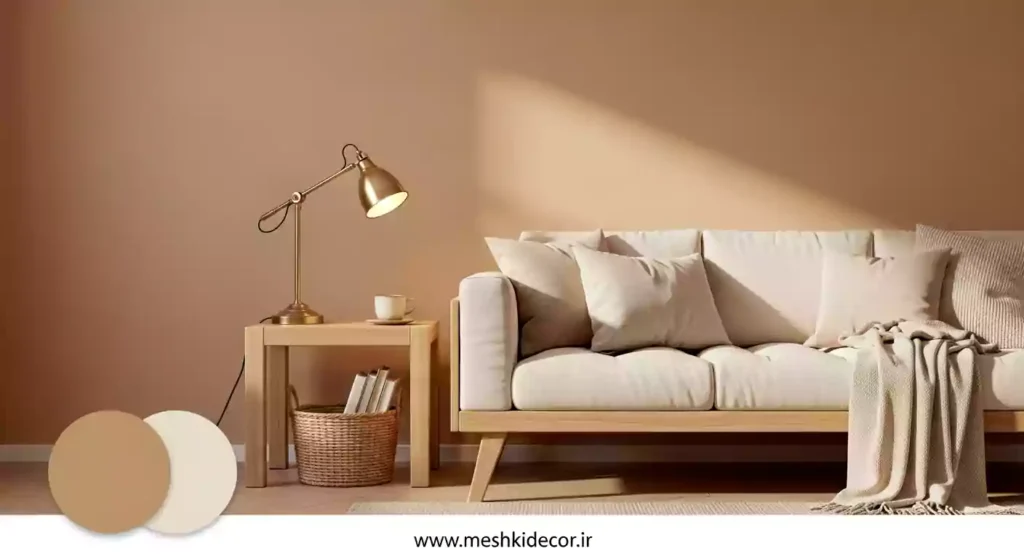 تم رنگی برای دکوراسیون منزل مینیمال