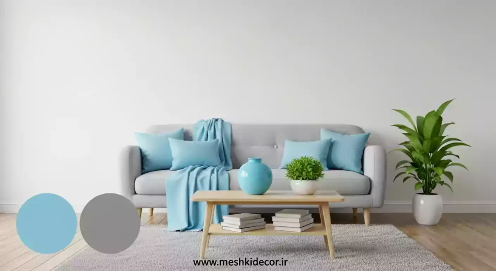 تم رنگی برای دکوراسیون منزل مینیمال