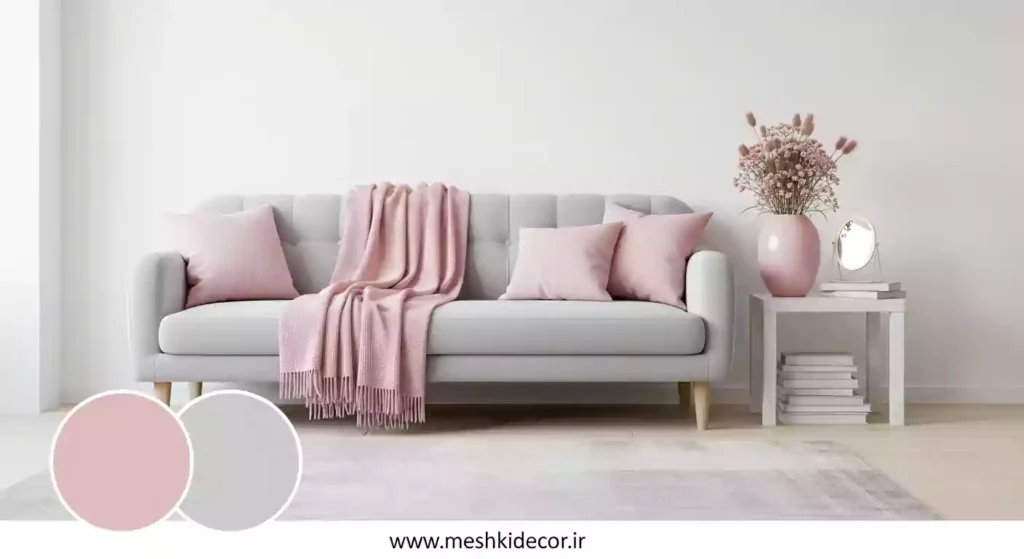 تم رنگی برای دکوراسیون منزل مینیمال