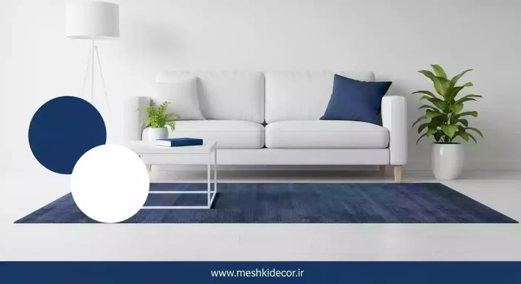 تم رنگی برای دکوراسیون منزل مینیمال