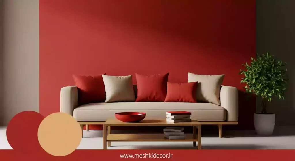 تم رنگی برای دکوراسیون منزل مینیمال