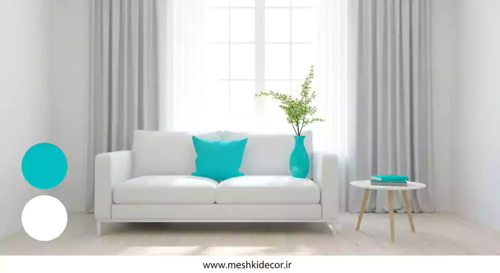 تم رنگی برای دکوراسیون منزل مینیمال