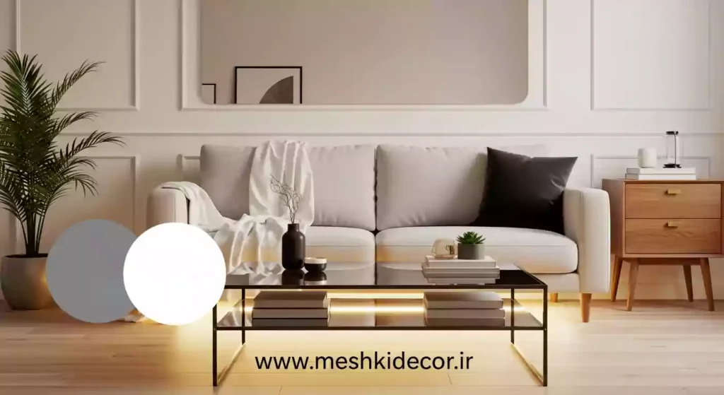 نکات اجرایی و ترکیب با نور