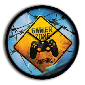 ساعت دیواری و رومیزی گیمینگ مدل gamer zone