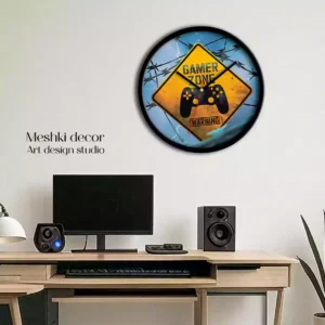 ساعت دیواری و رومیزی گیمینگ مدل gamer zone