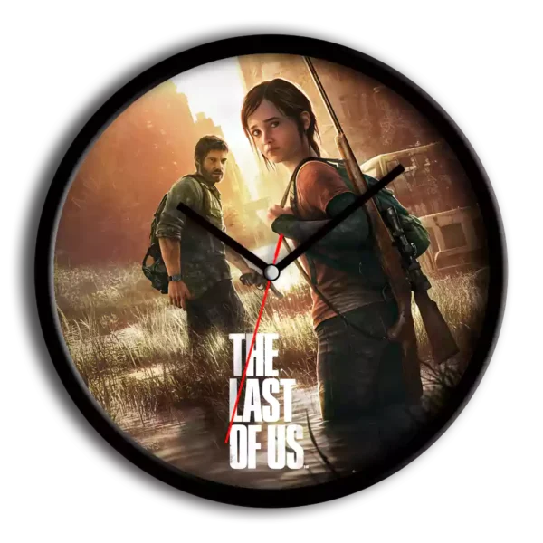 ساعت دیواری و رومیزی گیمینگ طرح لست آف آس