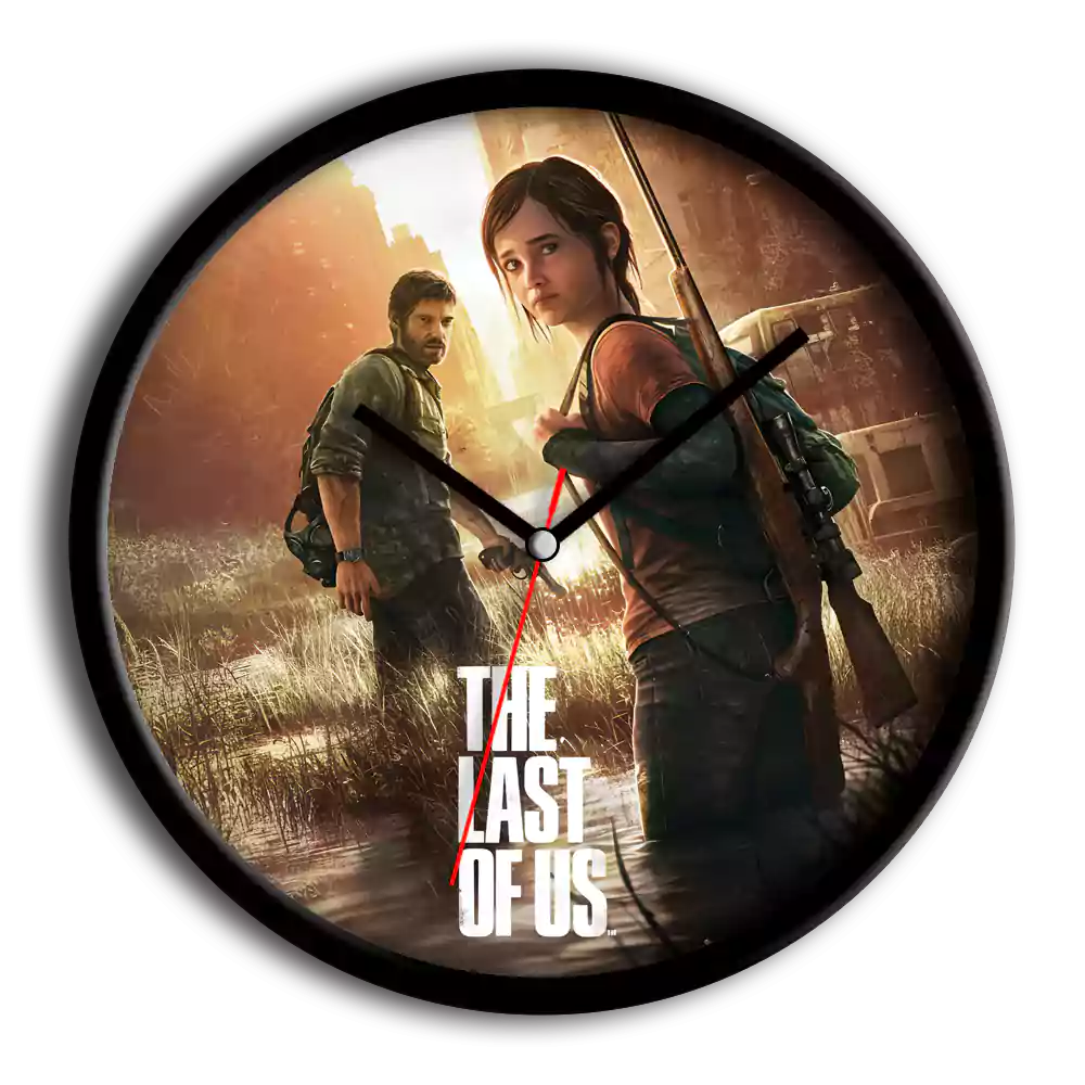 ساعت دیواری و رومیزی گیمینگ طرح لست آف آس