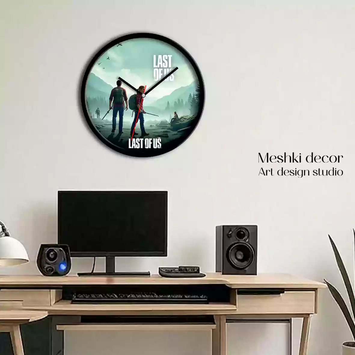 ساعت دیواری و رومیزی گیمینگ مدل لست آف آس