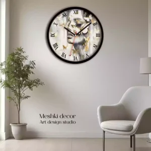 ساعت دیواری و رومیزی مینیمال طرح رخ