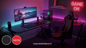 چیدمان دکور اتاق گیمینگ