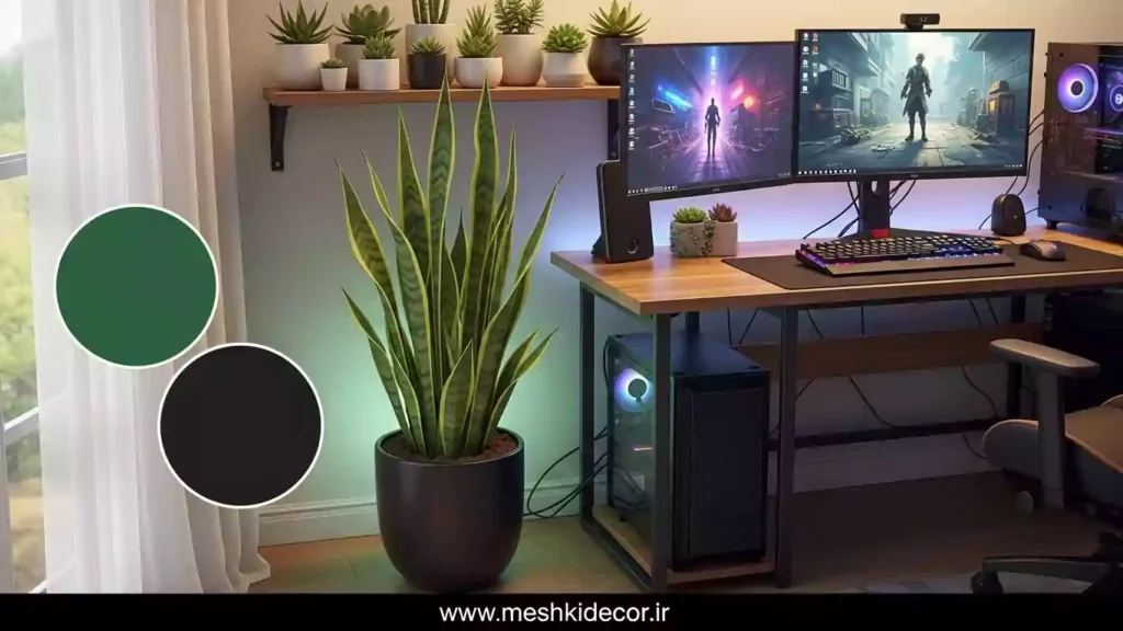 چیدمان دکور اتاق گیمینگ