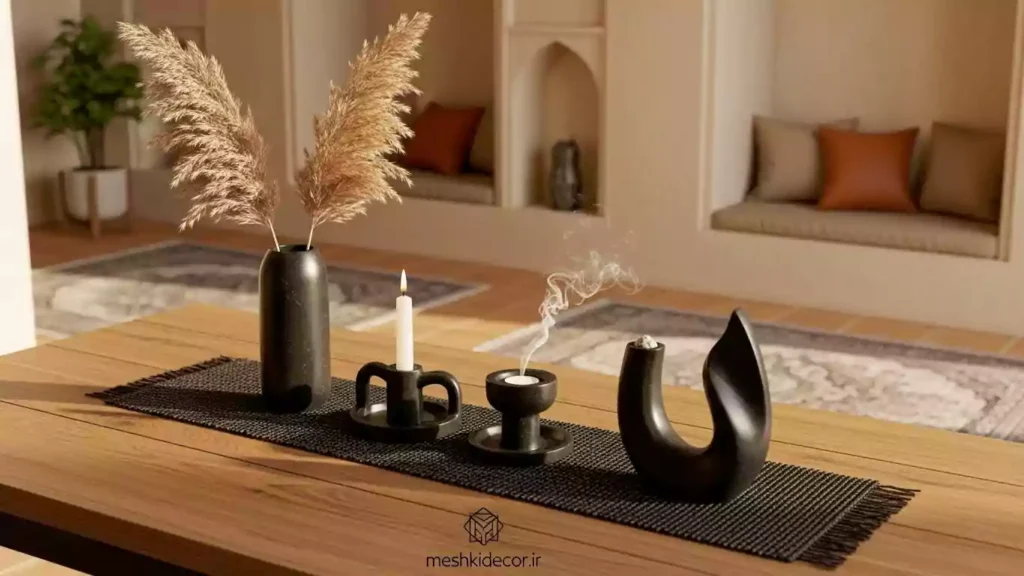 وسایل دکوری دست‌ساز برای رومیزی