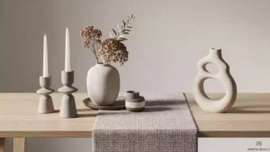 وسایل دکوری دست‌ساز برای رومیزی