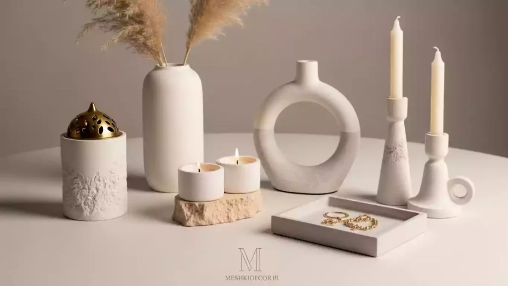 وسایل دکوری دست‌ساز برای رومیزی