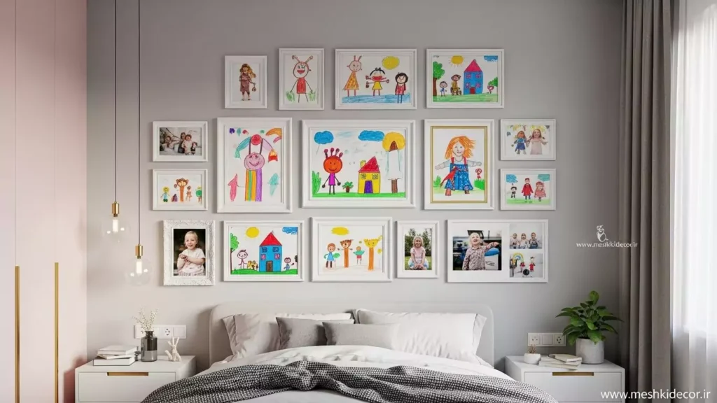 ایده‌های دکوراسیون اتاق کودک دخترانه مدرن