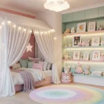 ایدههای دکوراسیون اتاق کودک دخترانه مدرن