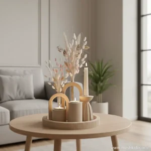 ست دکوری رومیزی مینیمال مدل مهر سام
