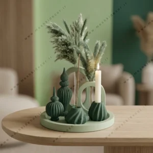 ست دکوری رومیزی تزئینی مدل پادرا